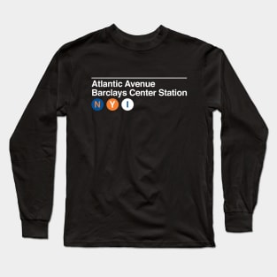 NYI Subway Stops Long Sleeve T-Shirt